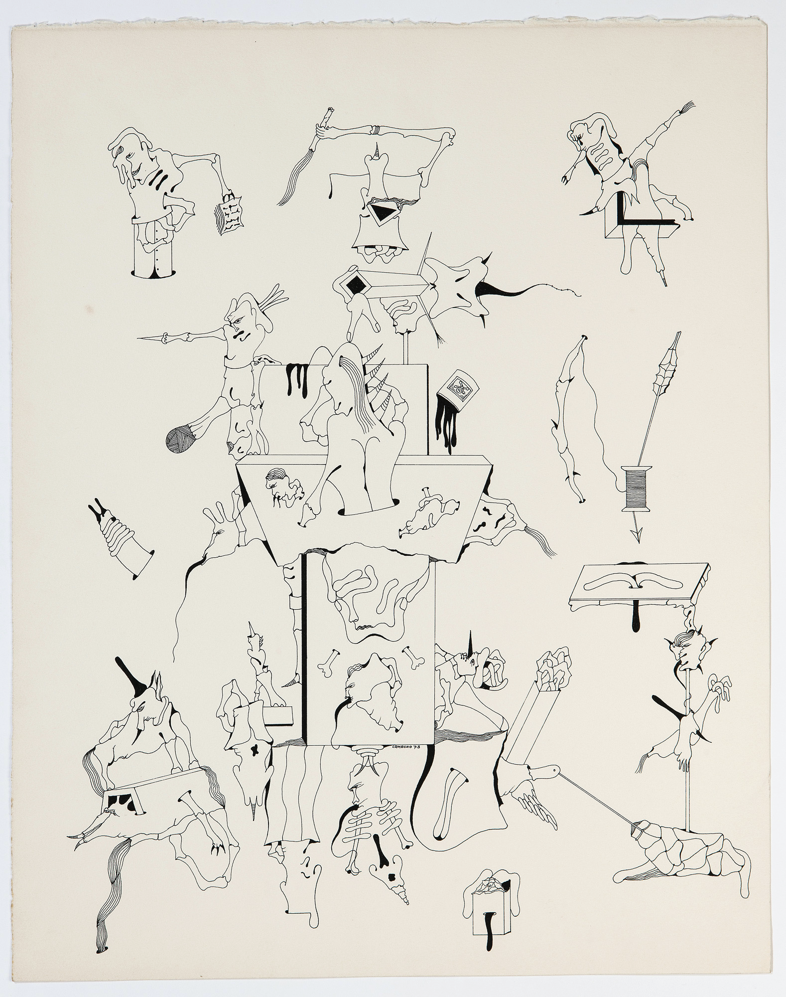 oeuvre de jorge camacho